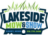 Lakeside Mow & Snow logo graphic